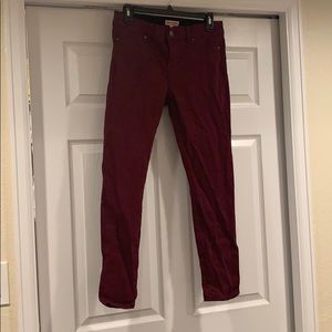 Juicy Couture Wine Red Pants